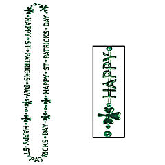 Beistle - St Patrick's Day Beads-Of-Expression - 12 Pack
