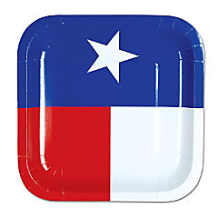Beistle - Texas Plates - 12 Pack