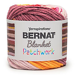 Bernat Blanket Patchwork Yarn-Cherry Twist