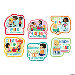 Better Together Class Rules Wall Cutouts - 6 Pc.