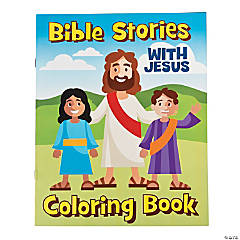 Bible Stories Coloring Books - 12 Pc.