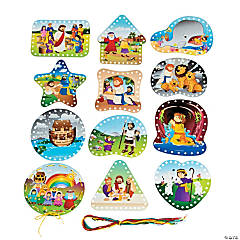 Bible Story Lacing Cards