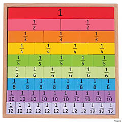 Bigjigs Toys, Fractions Tray