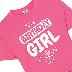 Birthday Girl Youth T-Shirt - Medium