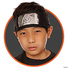 Black Naruto Hidden Leaf Headband
