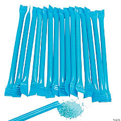 Blue Candy-Filled Straws - 240 Pc.