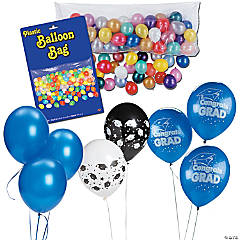 Blue Grad Balloon Drop Kit