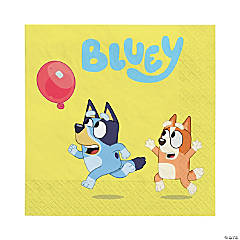 Bluey Party Luncheon Napkins - 16 Pc.