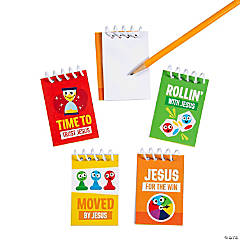 Board Game VBS Mini Spiral Notepads - 24 Pc.