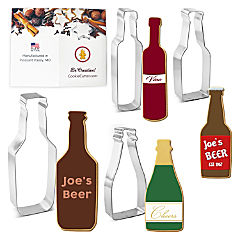 Bottle Cookie Cutter 4 Pc Set HS0464