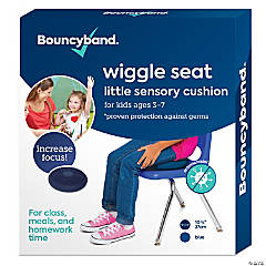 Bouncyband Antimicrobial Little Wiggle Seat Sensory Cushion, Blue