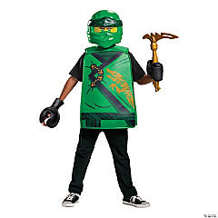 Boy's Basic Lego Ninjago Lloyd Legacy Costume
