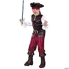 Boy's High Seas Buccaneer Pirate Costume