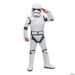 Boy's Star Wars: The Force Awakens™ Deluxe Stormtrooper Costume