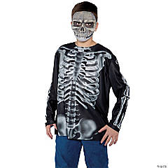 Skull Mask, Skeleton Costume for Adults & Kids