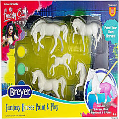 Breyer Fantasy Horses Paint & Play DIY Set  5 Model Horses
