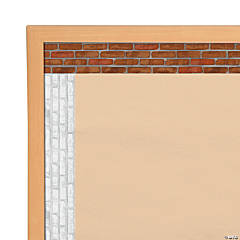 Brick Bulletin Board Borders - 12 Pc.