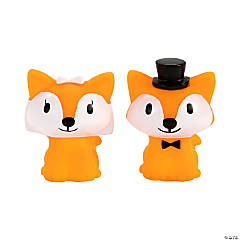 Bride & Groom Foxes - 12 Pc.