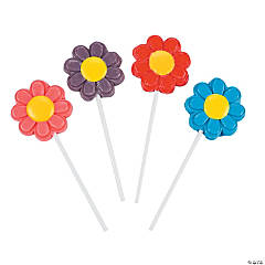 Bright Flowers Frosted Pops