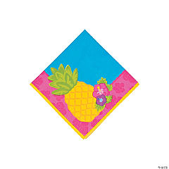 Bright Pineapple Beverage Napkins