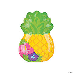 Bright Pineapple Paper Dinner Plates