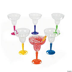 2 oz. Yoshi Square Plastic Mini Martini Glasses 8 ct.