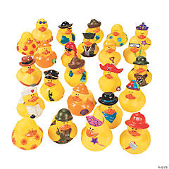 Bulk 100 Pc. Mega Rubber Ducks Assortment