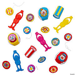 Fun Express-100 Assorted Stampers for Kids - Bulk Stamps - Carnival Prizes