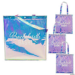 9 3/4 x 8 1/2 Personalized Medium Black Jelly Beach Tote Bags