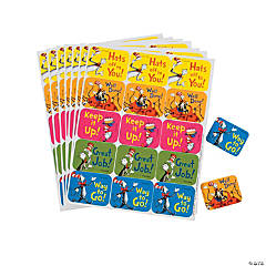 Eureka Sticker Books Dr. Seuss 486 Stickers Per Book Pack Of 3