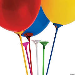 Bulk  144 Pc. Balloon Sticks with Cups