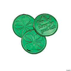 Bulk 144 Pc. Four-Leaf Clover Good Luck Coins