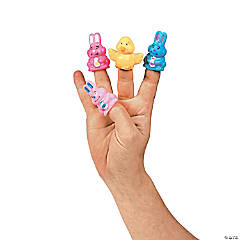Bulk 144 Pc. Mini Easter Finger Puppets