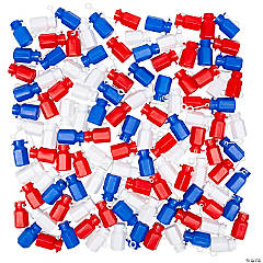 Bulk 144 Pc. Mini Patriotic Bubble Bottles