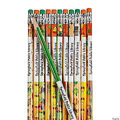 Bulk 144 Pc. Personalized Fall Pencil Assortment