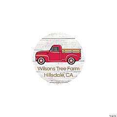 Bulk 144 Pc. Personalized Vintage Truck Favor Stickers