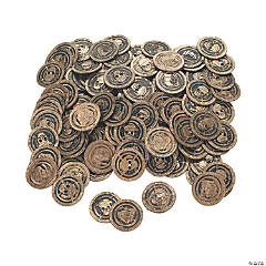 Bulk 144 Pc. Pirate Coins