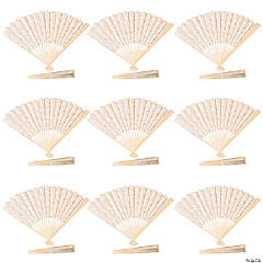  Fulmoon 100 Set Thank You Hand Fans for Wedding Guests with  Organza Bags Bamboo Folding Fans Wedding Fans wood Church fans Wedding  Favors Eucalyptus for Wedding Ceremony Bridal Shower Parties 