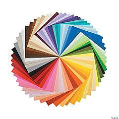 Spectrum 25-Color Assortment Paper - 8 1/2 x 11 in 65 lb Cover Smooth