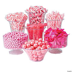 Bulk 1706 Pc. Pink Candy Buffet Assortment
