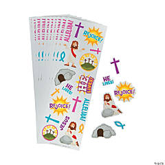 Bulk 100 Pc. Religious Sticker Sheet Assortment