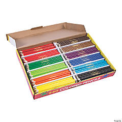  PerKoop 24 Pack Colored Pencils Bulk for Operation