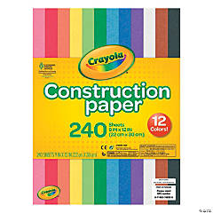 Bulk 240 Pc. Crayola<sup>®</sup> Construction Paper