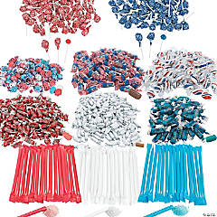 Bulk 3000 Pc. Patriotic Parade Red, White & Blue Candy Assortment