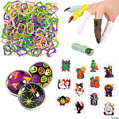 Bulk 312 Pc. Halloween Prize & Accessory Kit