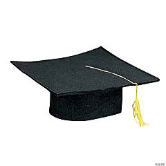 Matte Adult Graduation Cap with Tassel-12 Colors Available