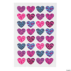 JOYIN 1000+ Valentine Day Hearts Arts and Crafts Party Favor Supplies Accessories (Stickers, Tattoos, Stampers) for Valentines School Classroom