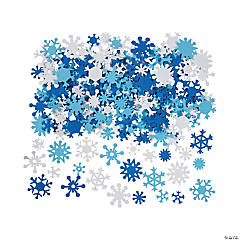 Bulk 400 Pc. Fabulous Foam Self-Adhesive Snowflakes