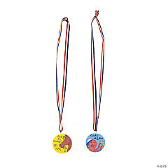 Bulk 48 Pc. DIY Plastic Medals