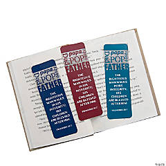 Bulk 48 Pc. Father’s Day Bible Verse Bookmarks